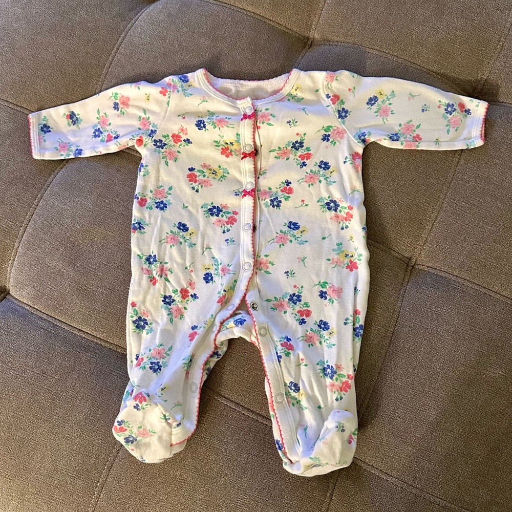 Carters Floral Button Up